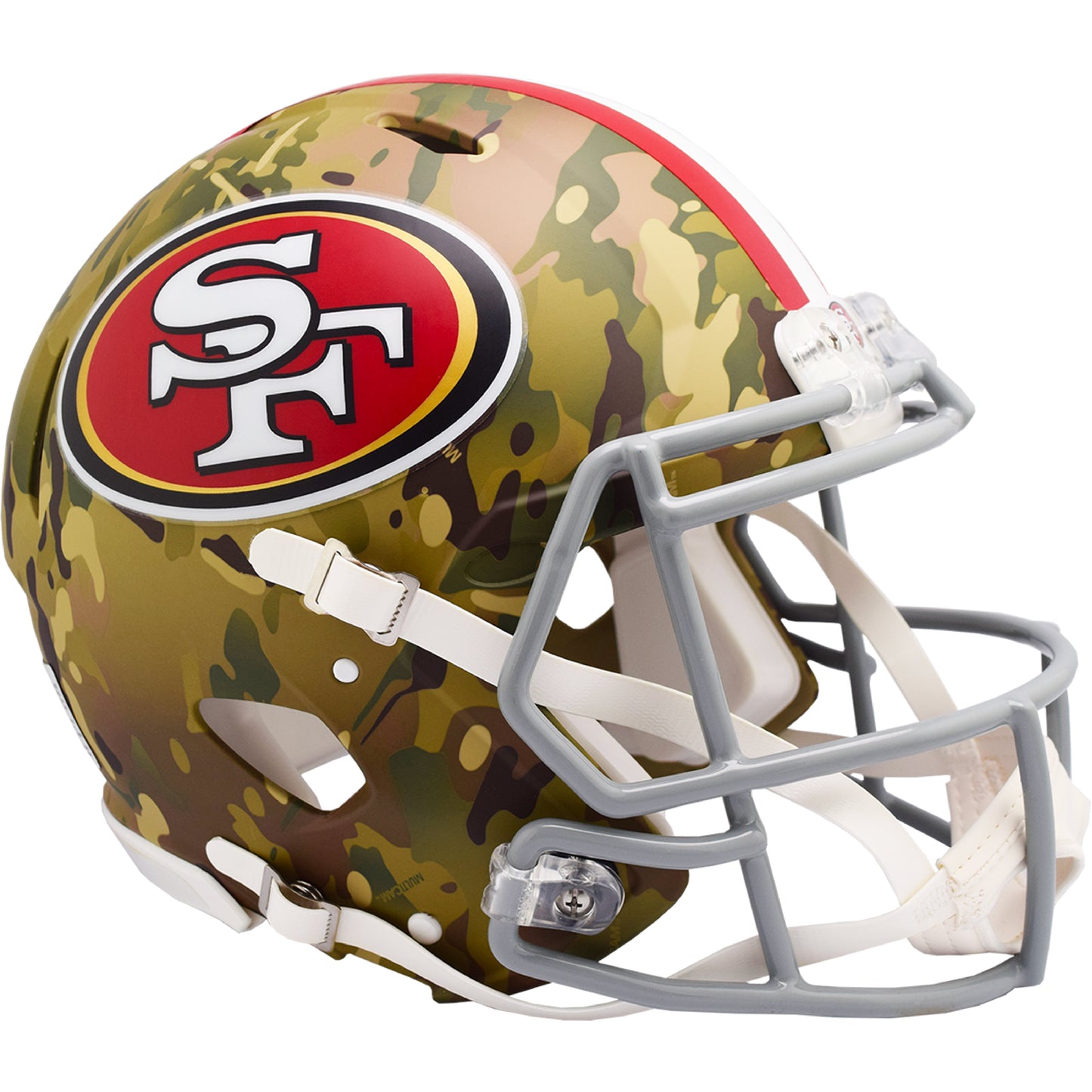 San Francisco 49ers CAMO Full Size Authentic Football Helmet
