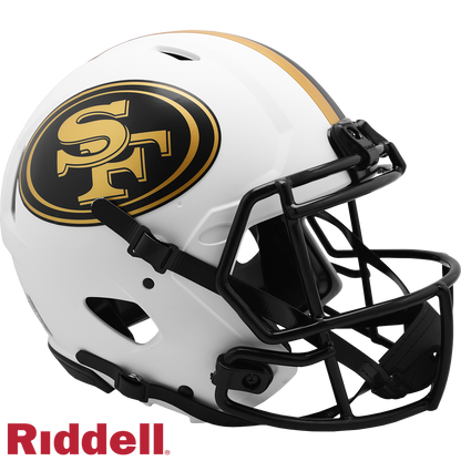 San Francisco 49ers LUNAR Full Size Authentic Football Helmet