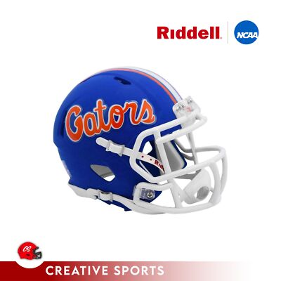 Florida Gators Matte Blue Mini Football Helmet