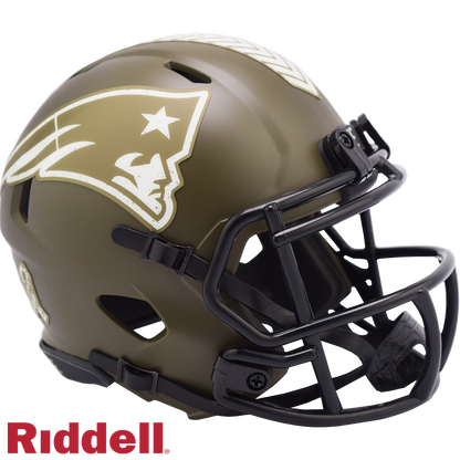 New England Patriots STS22 Mini Football Helmet