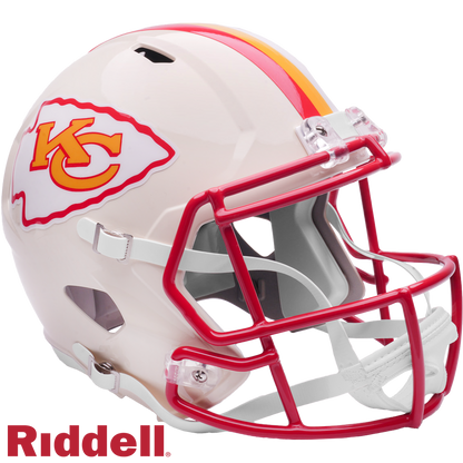Kansas City Chiefs Retro Speed F/S Replica Football Helmet