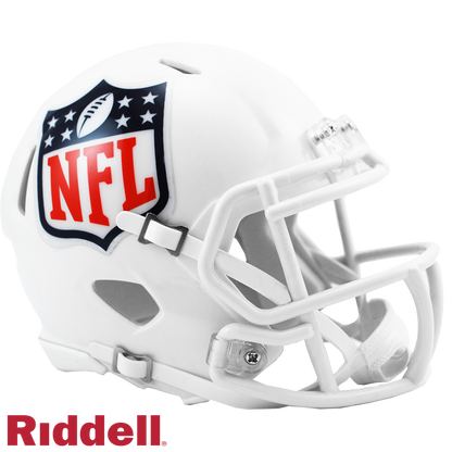 NFL Shield Primary Speed Mini Football Helmet