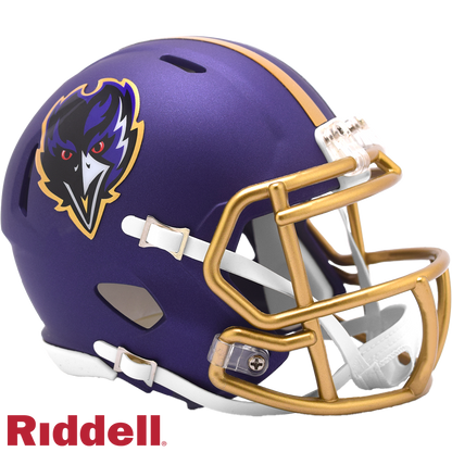 Baltimore Ravens OFA24 Speed Mini Football Helmet