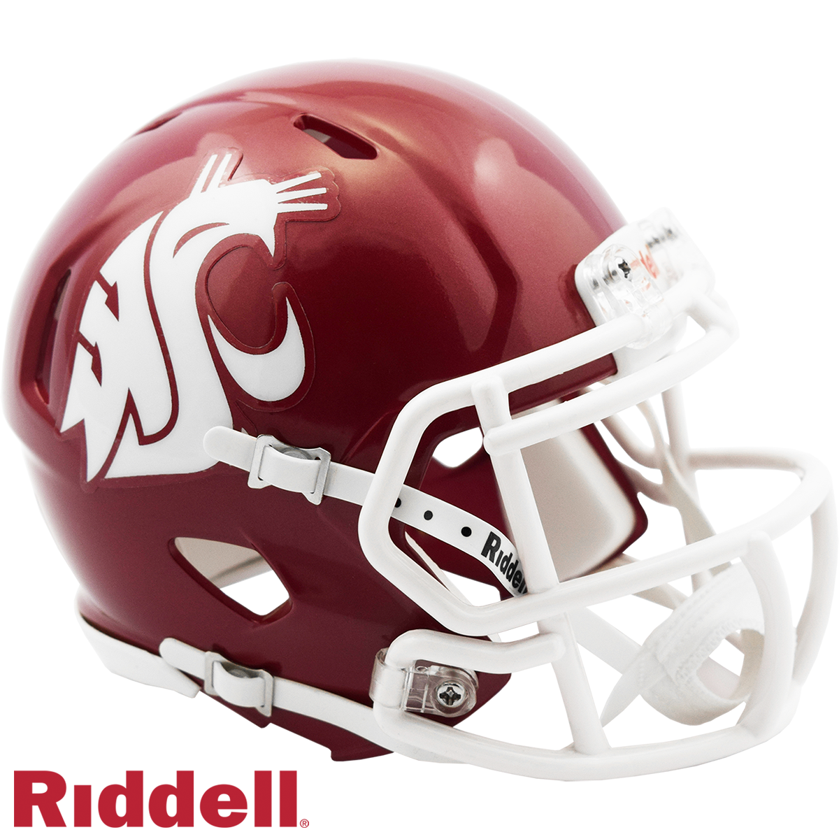 Washington State Cougars Primary Speed Mini Football Helmet