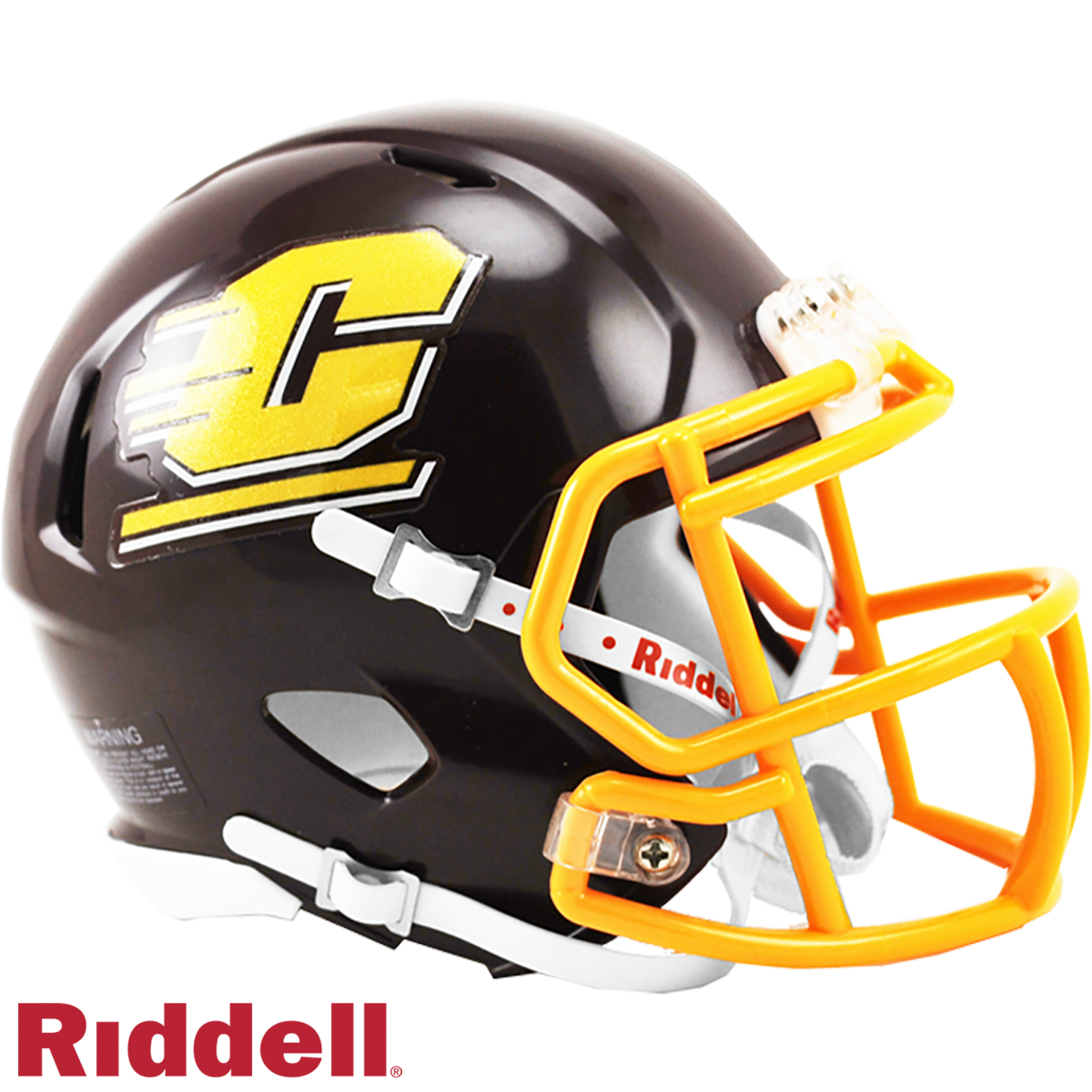 Central Michigan Chippewas Primary Speed Mini Football Helmet