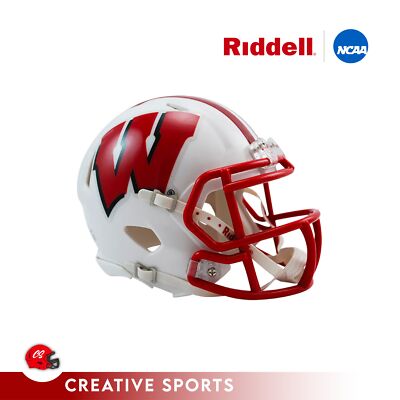 Wisconsin Badgers Speed Mini Football Helmet-#3002142