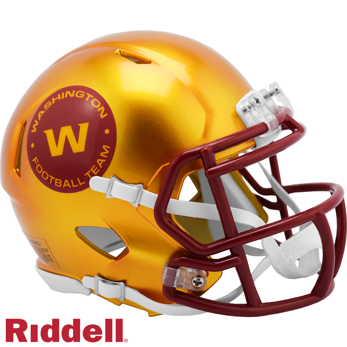 Washington Football Team (Commanders) Flash Speed Mini Football Helmet