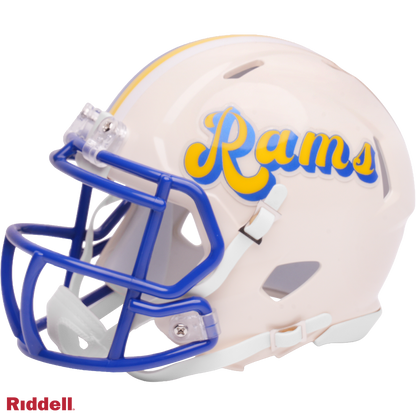 Los Angeles Rams Retro Speed Mini Football Helmet