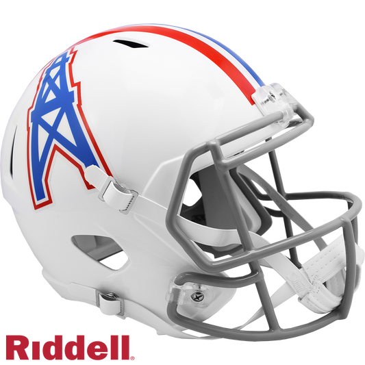 Houston Oilers T/B(75-80) (White) Speed F/S Replica Football Helmet