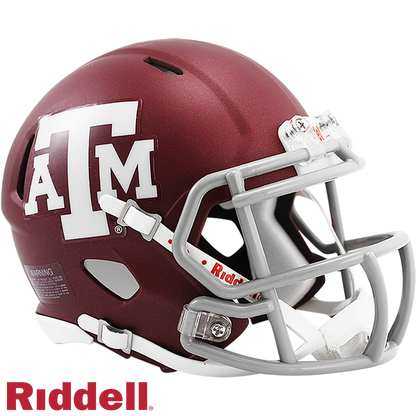 Texas A&M Aggies Primary Speed Mini Football Helmet