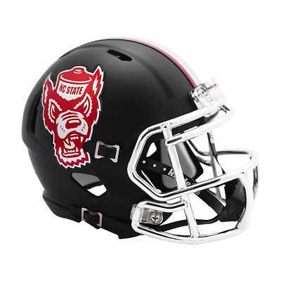 North Carolina State Black Howl Mini Football Helmet #8054779