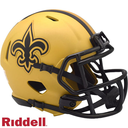 New Orleans Saints Rave Speed Mini Football Helmet