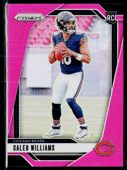 2024 Panini Prizm Caleb Williams RC #301 Pink Prizm Chicago Bears
