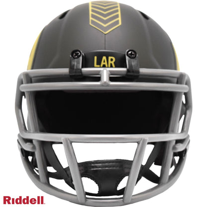 Los Angeles Rams Salute To Service Riddell NFL Mini Helmet 2025