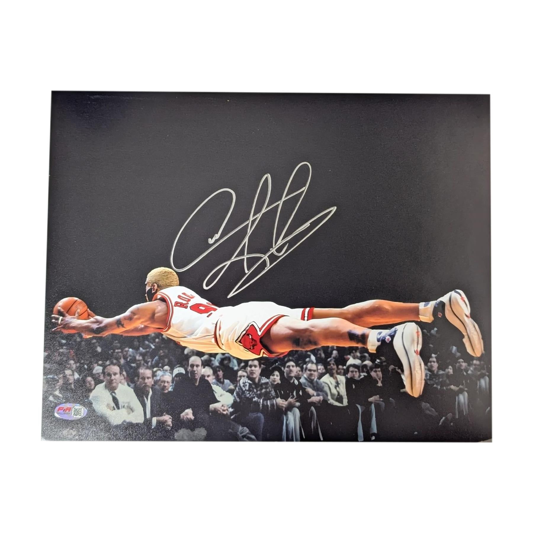 Dennis Rodman Signed Authentic 11x14 Photo Chicago Bulls NBA