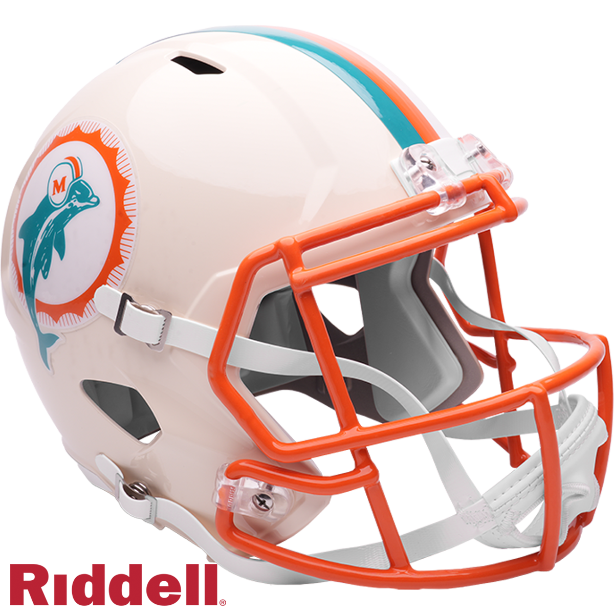 Miami Dolphins Retro Speed F/S Replica Football Helmet
