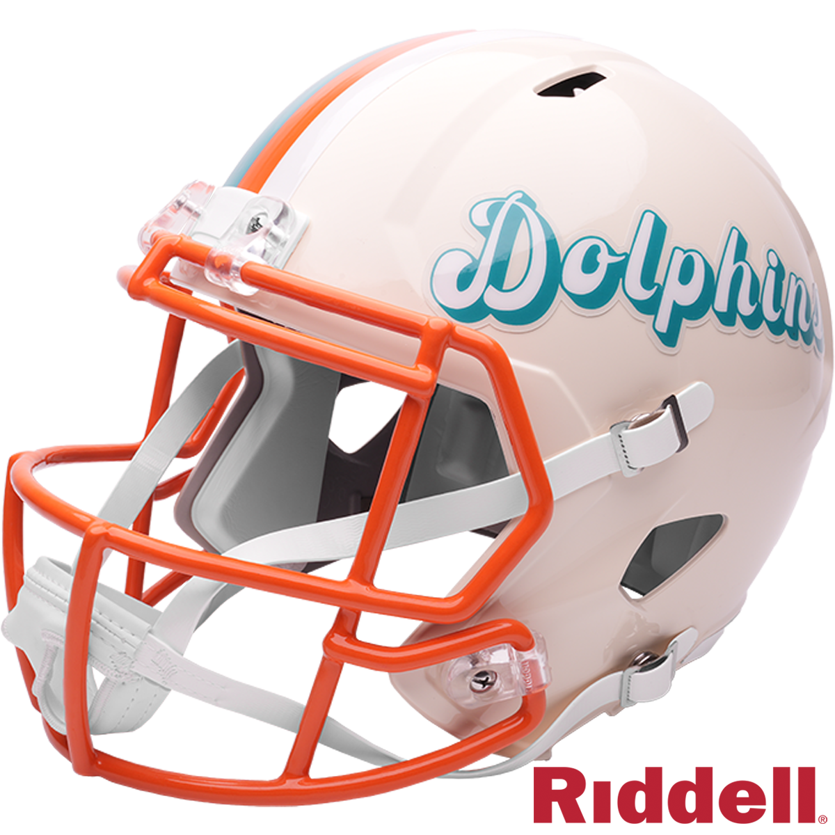 Miami Dolphins Retro Speed F/S Replica Football Helmet