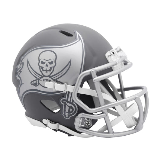 Tampa Bay Buccaneers SLATE Mini Football Helmet NFL Riddell