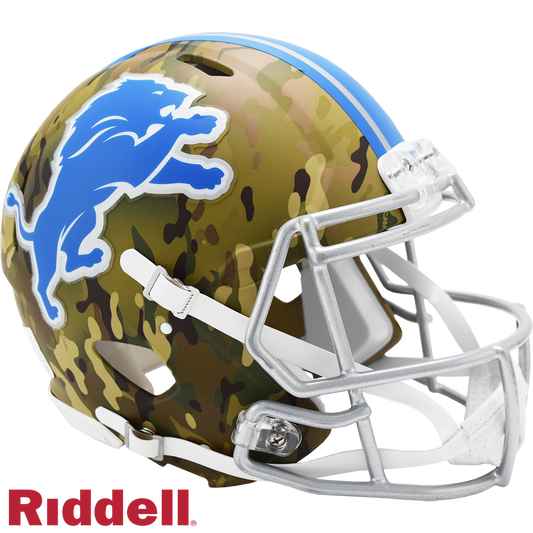 Detroit Lions Camo Speed F/S Authentic Football Helmet