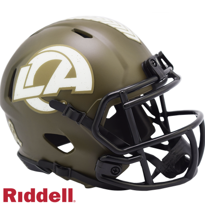 Los Angeles Rams STS22 Speed Mini Football Helmet