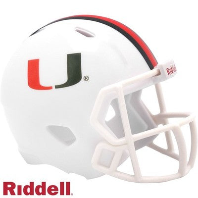 University of Miami Hurricanes Speed Pocket Pro Helmet