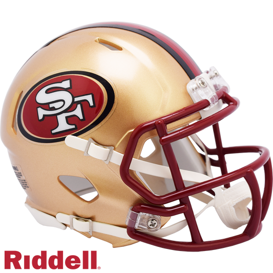 San Francisco 49ers T/B(96-08) Speed Mini Football Helmet