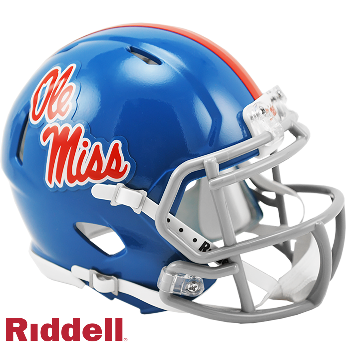 Mississippi Rebels Powder Blue Mini Football Helmet