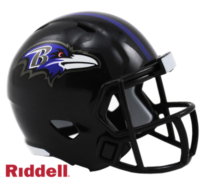 Baltimore Ravens Speed Pocket Pro Football Helmet