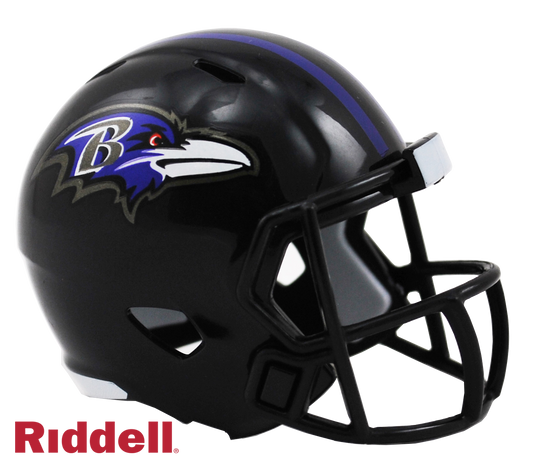 Baltimore Ravens Speed Pocket Pro Football Helmet