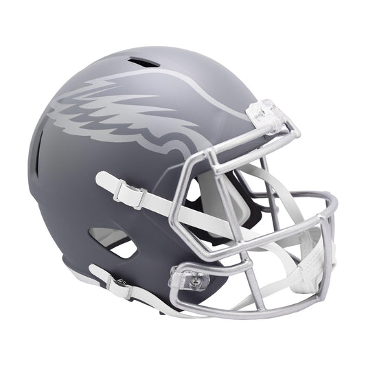 Philadelphia Eagles SLATE Full Size Replica Football Helmet NFL
