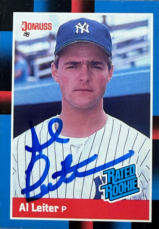 Al Leiter 88 Donruss Rated Rookie #43