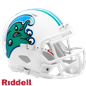 Tulane Angry Wave Speed Mini Football Helmet