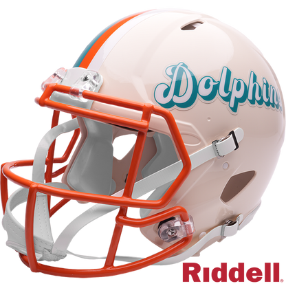 Miami Dolphins Retro Speed F/S Authentic Football Helmet