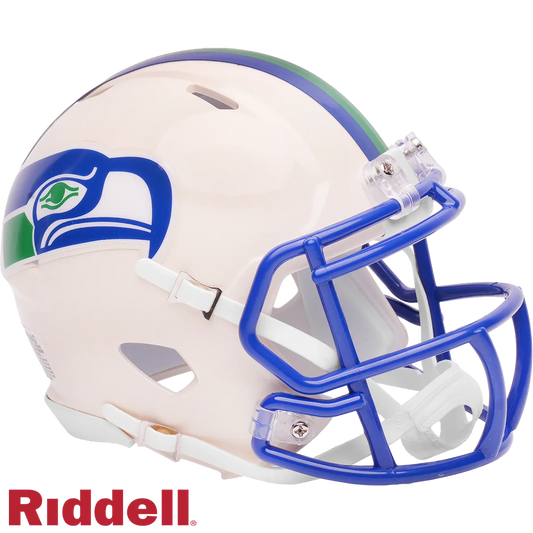 Seattle Seahawks Retro Speed Mini Football Helmet