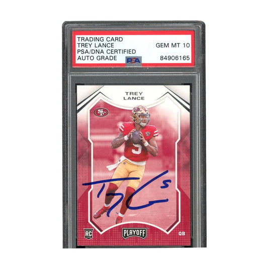 Trey Lance Signed PSA/DNA Authentic Panini San Francisco 49ers NFL
