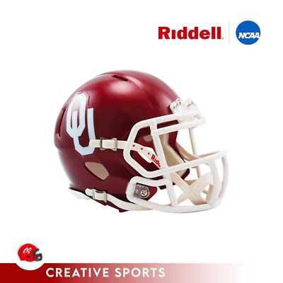Oklahoma Sooners  Speed Mini Football Helmet-#3002097