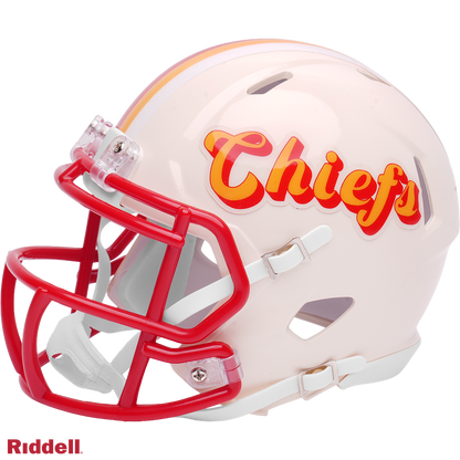Kansas City Chiefs Retro Speed Mini Football Helmet