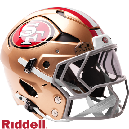 San Francisco 49ers Primary F/S Axiom Football Helmet