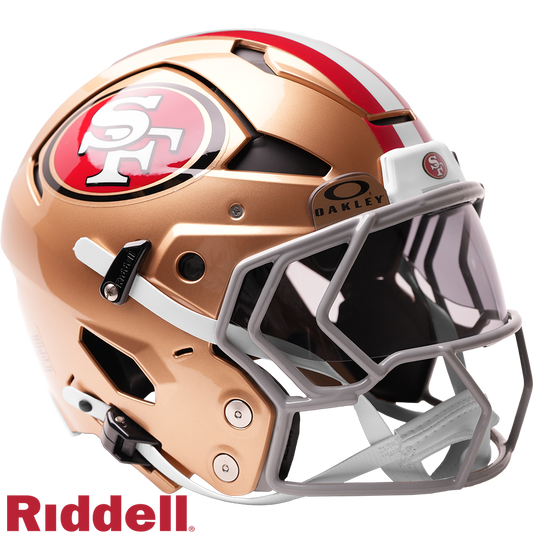 San Francisco 49ers Primary F/S Axiom Football Helmet