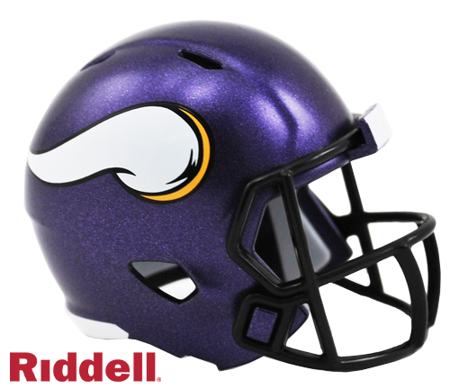 Minnesota Vikings Speed Pocket Pro Football Helmet