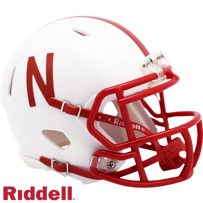 Nebraska Cornhuskers Primary Speed Mini Football Helmet