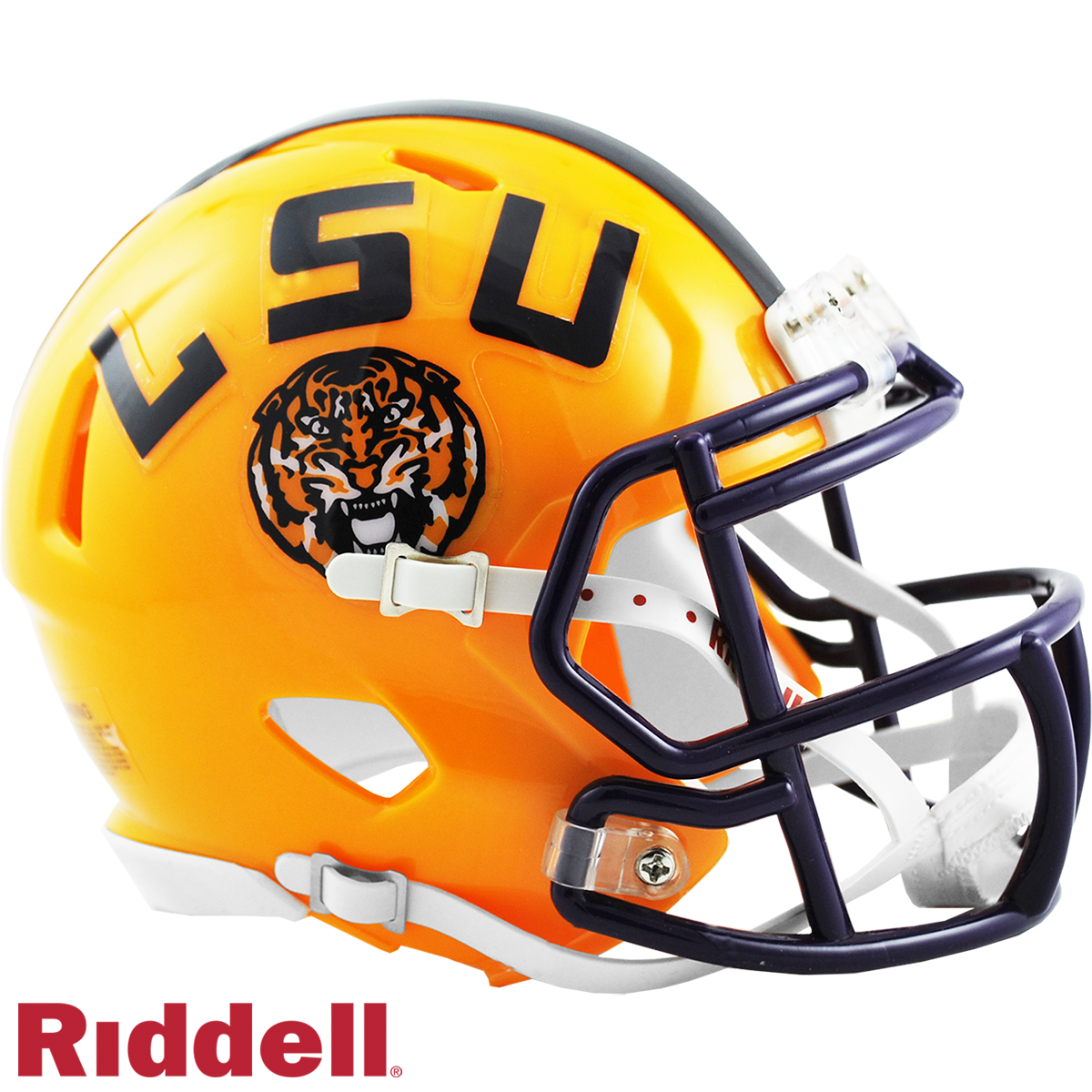 LSU Tigers Primary Speed Mini Football Helmet