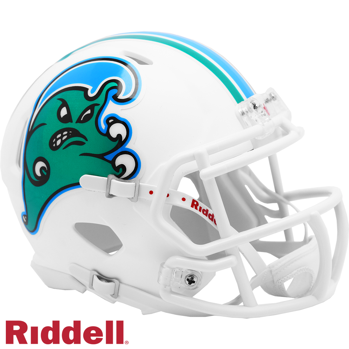 Tulane Angry Wave Speed Mini Football Helmet #8055568