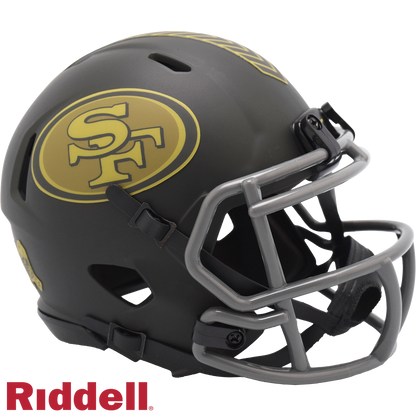 San Francisco 49ers STS25 Speed Mini Football Helmet
