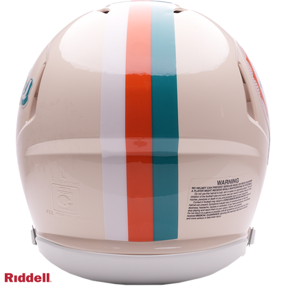 Miami Dolphins Retro Speed F/S Authentic Football Helmet