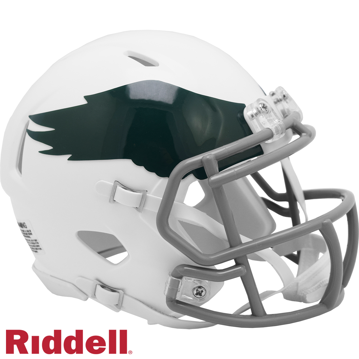 Philadelphia Eagles 1969-1973 Throwback Riddell Speed Mini Football Helmet