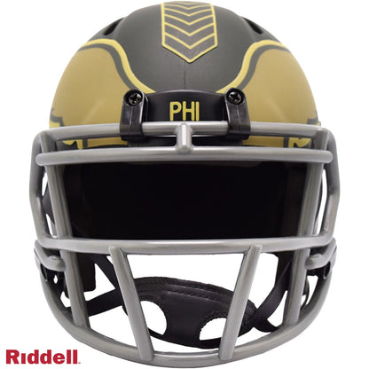 Philadelphia Eagles NFL Riddell Salute To Service 2025 Mini Helmet