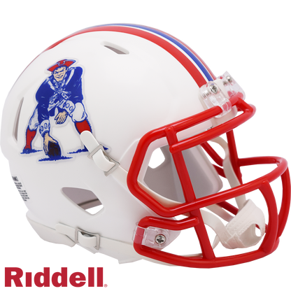 New England Patriots T/B(90-92) Speed Mini Football Helmet