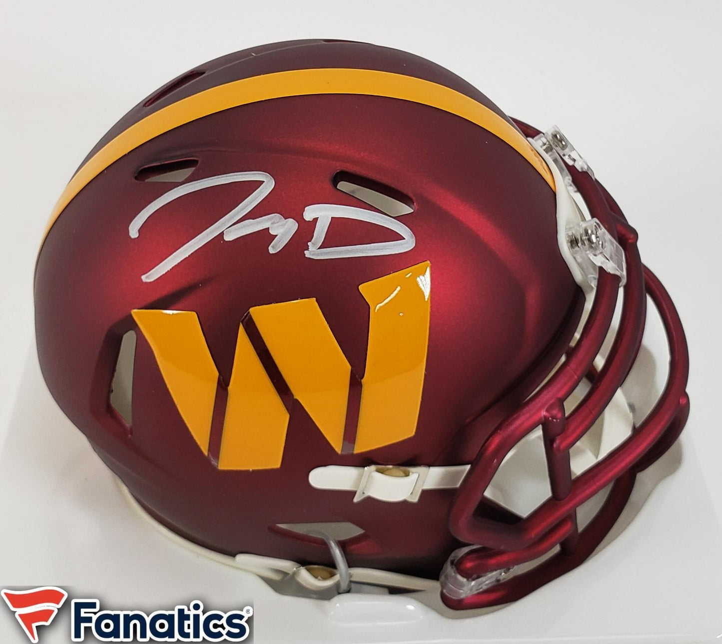 Jayden Daniels Autographed Washington Commanders Speed Mini Helmet (FAN)