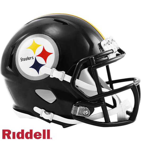 Pittsburgh Steelers Primary Speed Mini Football Helmet